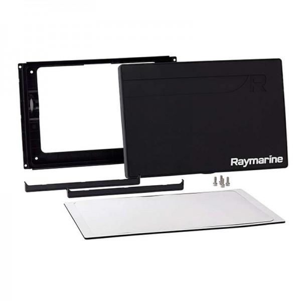 Kit de montage par l'avant et cache soleil pour Axiom Raymarine - N°1 - comptoirnautique.com