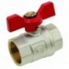 FF 2-way brass ball valve - -butterfly valve