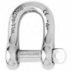 Gerader Sicherheitsschäkel - N°1 - comptoirnautique.com