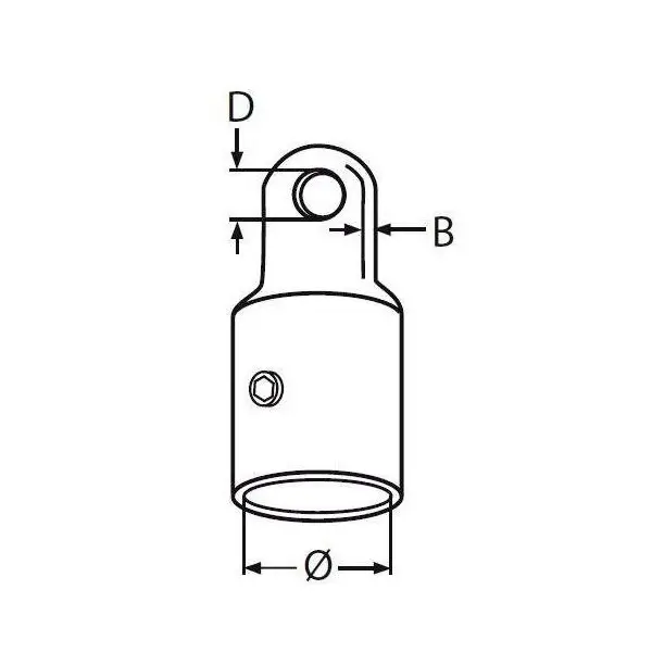 Embout pour tube - N°2 - comptoirnautique.com