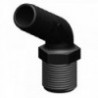 120° MF Elbow -, threaded, grooved -, length -, composite