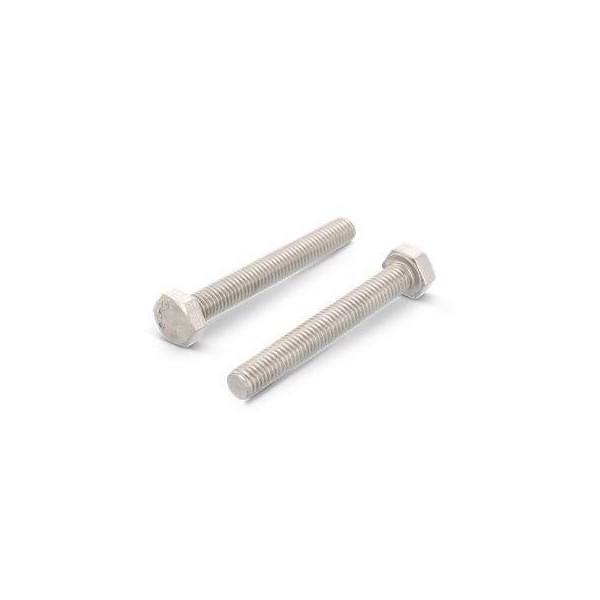 Vis métaux tête hexagonale - filetage total - N°14 - comptoirnautique.com