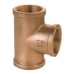 - -T-Stück FFF -, Bronze