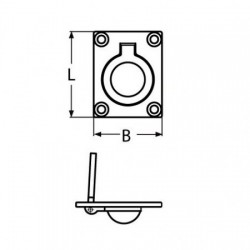 - A4 Sign Holder, 47x38 mm