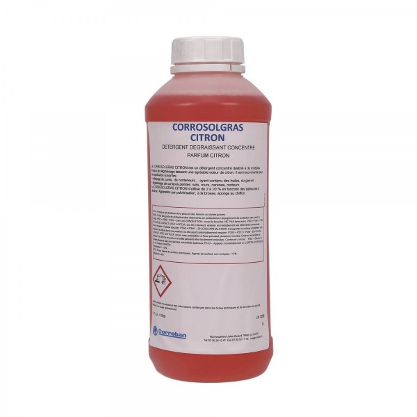 Corrosol Lemon-Scented Grease-Removing Cleaner for Engine Compartments - N°2 - comptoirnautique.com