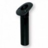 --Door, Black - Recessed Plastic Rod