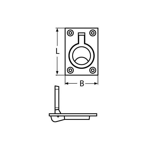 - A4 Sign Holder, 63x44 mm - N°2 - comptoirnautique.com