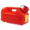 Roter Kanister für Kohlenwasserstoffe