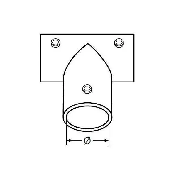 Te droit 90° A4 - N°2 - comptoirnautique.com