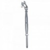 Closed-body turnbuckle with crimp-on swivel eye, A4 - N°1 - comptoirnautique.com