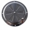 Rejilla de ventilación redonda de acero inoxidable « - », ø 125 mm (a granel) - N°1 - comptoirnautique.com