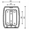 -, small model navigation light - N°2 - comptoirnautique.com