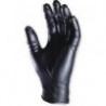 Gants nitrile noirs