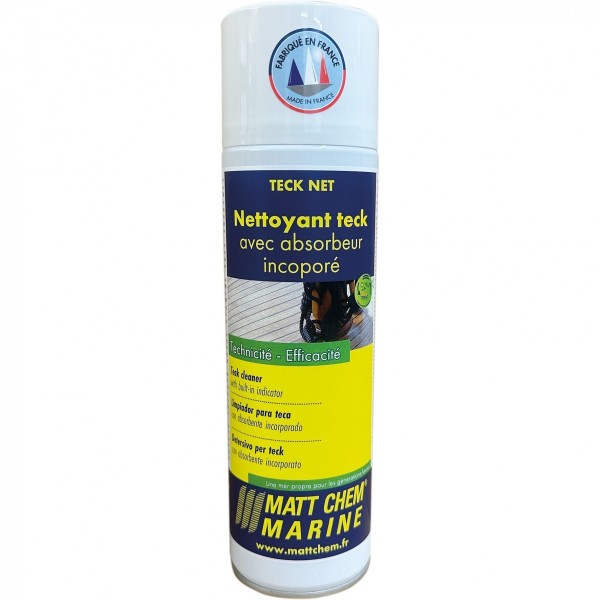 Teck Net Teak Cleaner with Built-in Absorber, 200 mL - N°2 - comptoirnautique.com