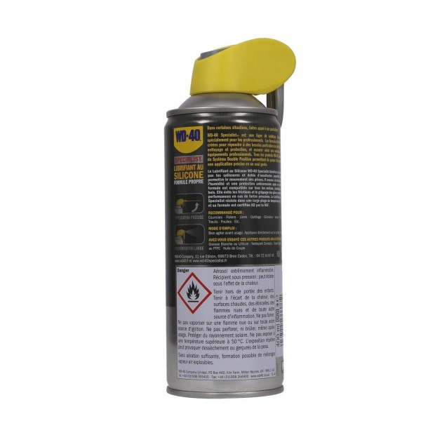 WD-40 Silicone Lubricant Specialist 400 mL - N°7 - comptoirnautique.com
