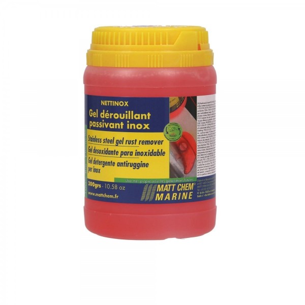 Stainless Steel Rust-Removing and Passivating Gel - N°2 - comptoirnautique.com