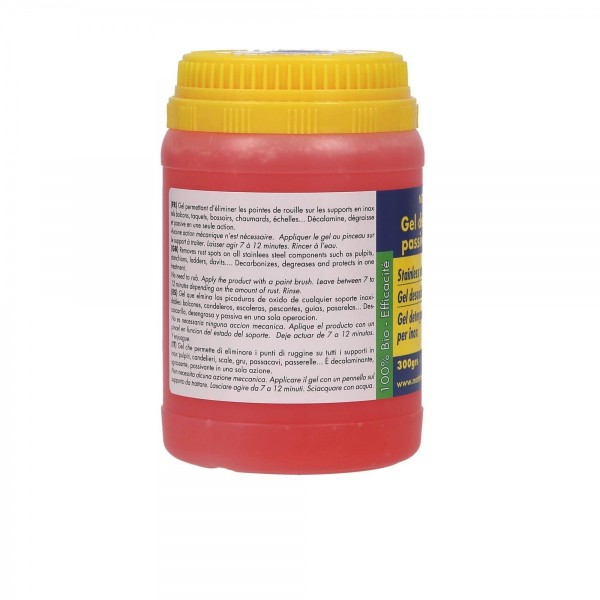 Stainless Steel Rust-Removing and Passivating Gel - N°10 - comptoirnautique.com