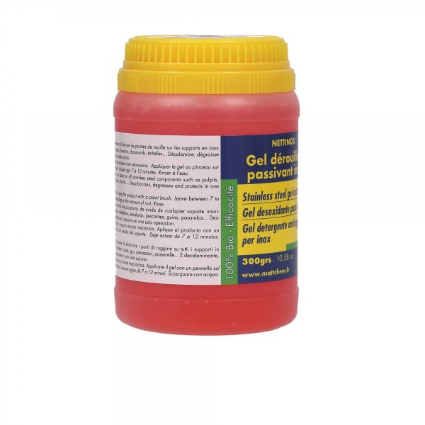 Gel antiruggine e passivante per acciaio inossidabile - N°11 - comptoirnautique.com