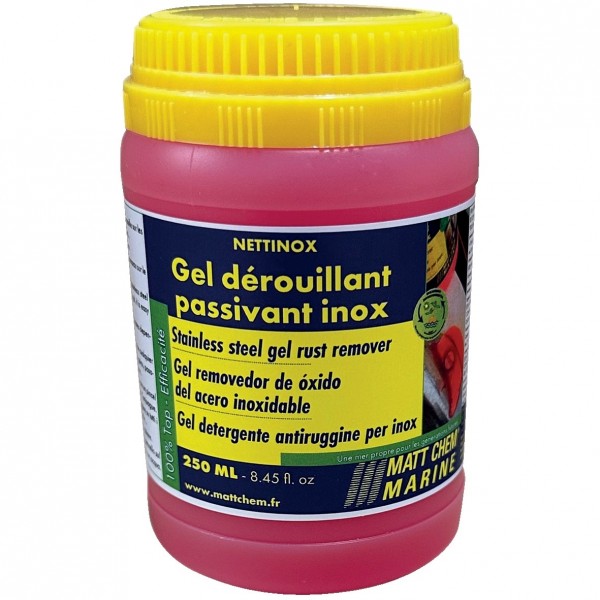 Stainless Steel Rust-Removing and Passivating Gel - N°13 - comptoirnautique.com