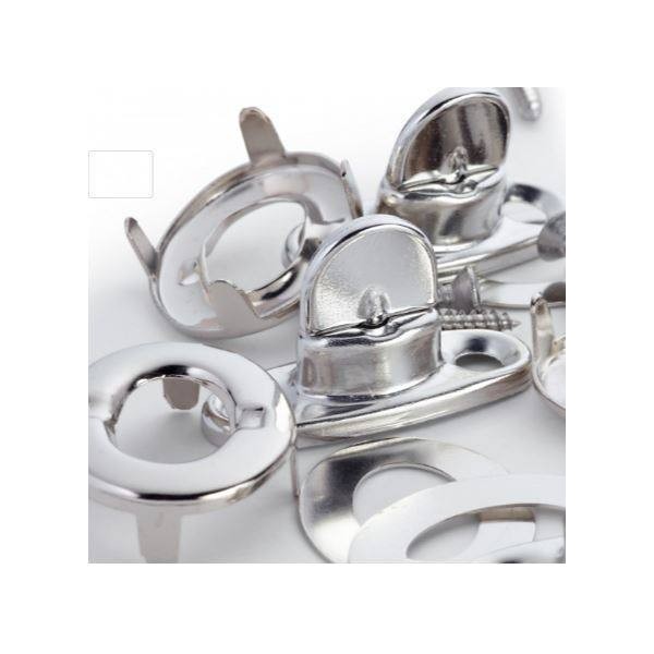 - Turnstile, 33mm diameter, -, silver - N°4 - comptoirnautique.com