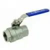 2-Way Stainless Steel Ball Valve FF - N°1 - comptoirnautique.com