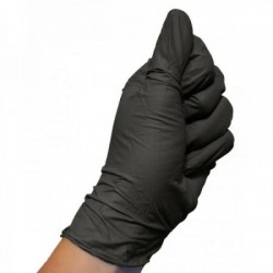 Schwarze Nitrilhandschuhe...