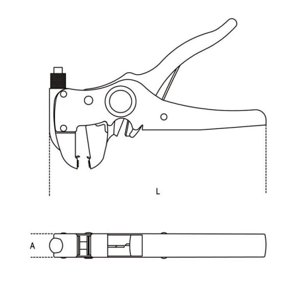 Alicates pelacables - N°3 - comptoirnautique.com