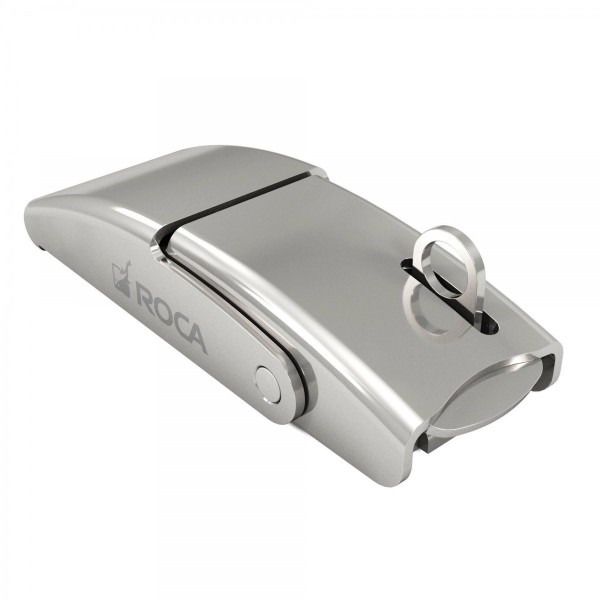 Polished stainless steel latch - N°2 - comptoirnautique.com