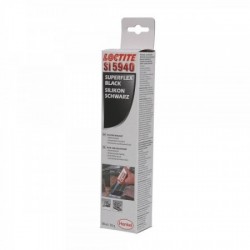 Silicone acetoxi preto SI 5940