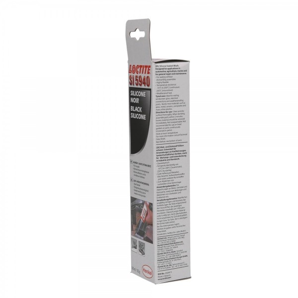 Silicone acetossico nero SI 5940 - N°9 - comptoirnautique.com