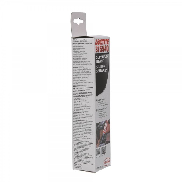 Silicone acetoxi preto SI 5940 - N°11 - comptoirnautique.com