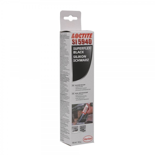 Silicone acetoxi preto SI 5940 - N°12 - comptoirnautique.com