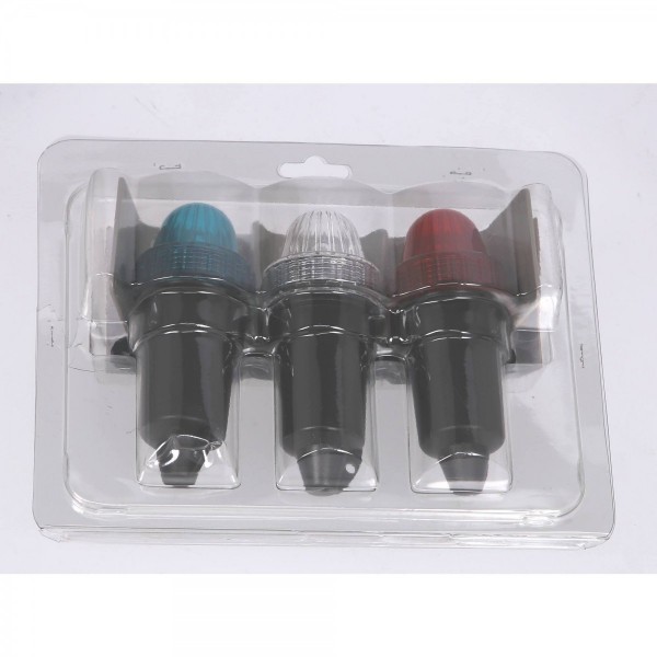- Waterproof Battery-Powered Navigation Lights: White, Red, and Green - N°2 - comptoirnautique.com