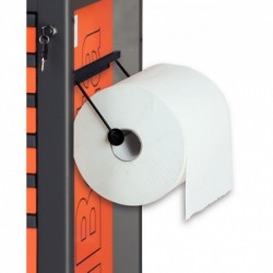 Graue Papierrollenhalterung...