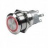 Pulsante luminoso ON/OFF -, 3,3 V -, rosso