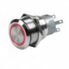 Beleuchteter Ein-/Aus-Drucktaster „ - “ 3,3 V „ - “ Rot - N°1 - comptoirnautique.com