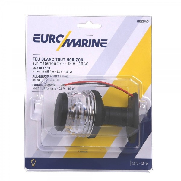 -, 105mm Mast-Mounted Navigation Light, White, 360° - N°2 - comptoirnautique.com