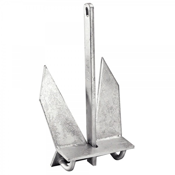 Ancora piatta zincata - N°2 - comptoirnautique.com