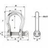 HR Lyre Shackle - N°2 - comptoirnautique.com