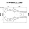 Support de mât pour antenne radôme - N°3 - comptoirnautique.com 