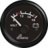 Voltímetros ø52 mm Blackline