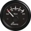 Indicateur de pression moteur ø52mm Blackline - Silverline - N°1 - comptoirnautique.com
