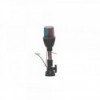 -, three-color navigation light on a 240mm stainless steel tilting mast -  - N°2 - comptoirnautique.com