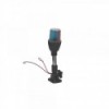 -, three-color navigation light on a 240mm stainless steel tilting mast -  - N°13 - comptoirnautique.com