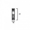 Modularer Leistungsschalter „Multi 9 DT 40“. (1 Pol + Neutralleiter) - N°3 - comptoirnautique.com