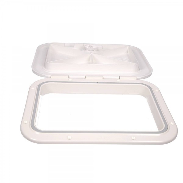 Porta branca do compartimento de bagagem - N°2 - comptoirnautique.com