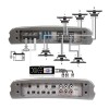 500W AM amplifier - 4 channels - N°5 - comptoirnautique.com 