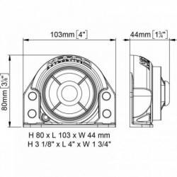 BK1 Reverse Alarm - 85-95...