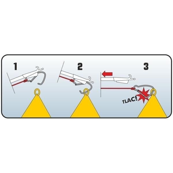 Gancio di ormeggio in acciaio inossidabile KONG - N°3 - comptoirnautique.com