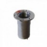 Straight stainless steel nipple